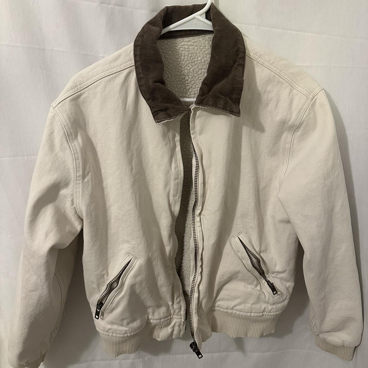 Women's Cream Jacket | Depop