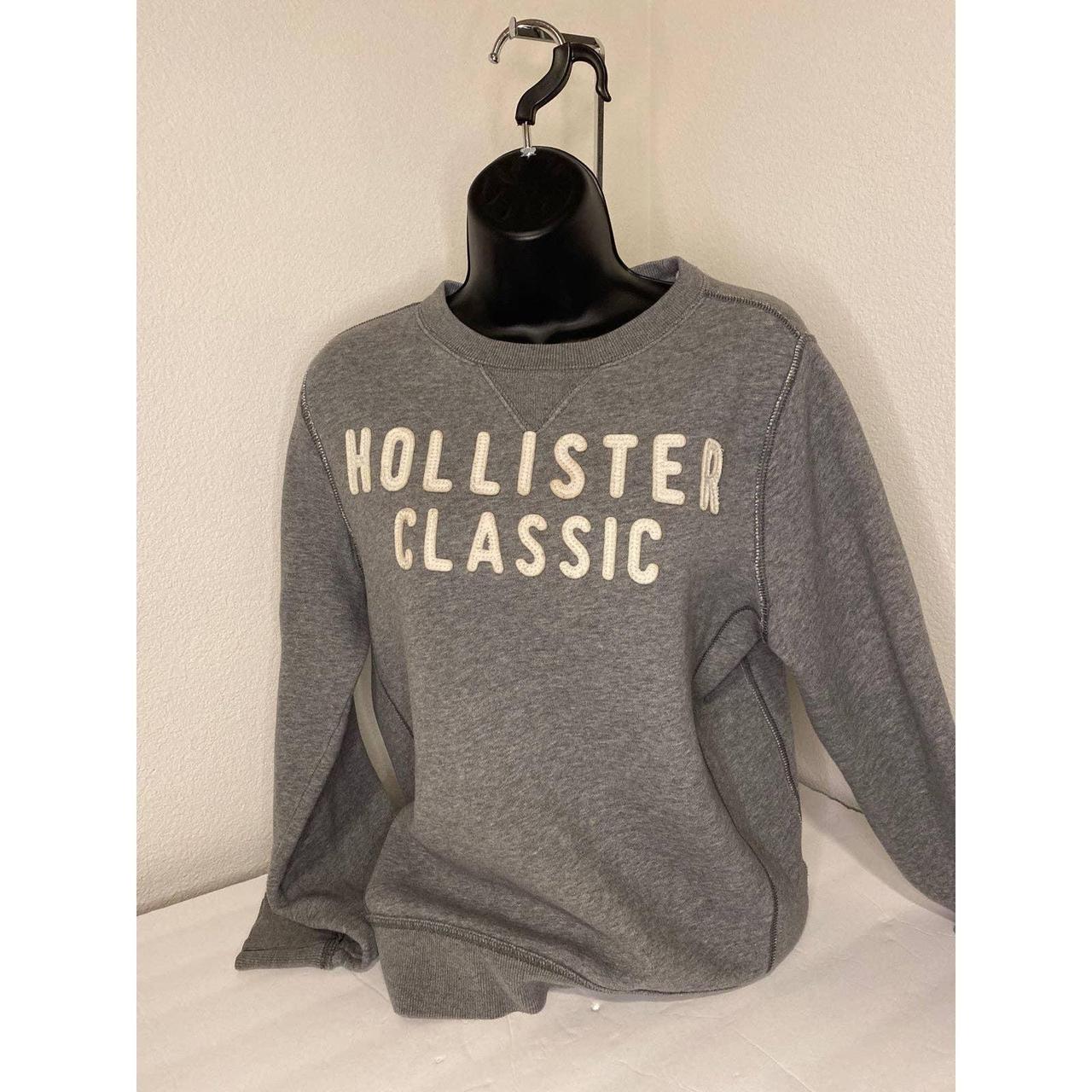 Hollister sweatshirt. Comfy and cozy. One of the Depop