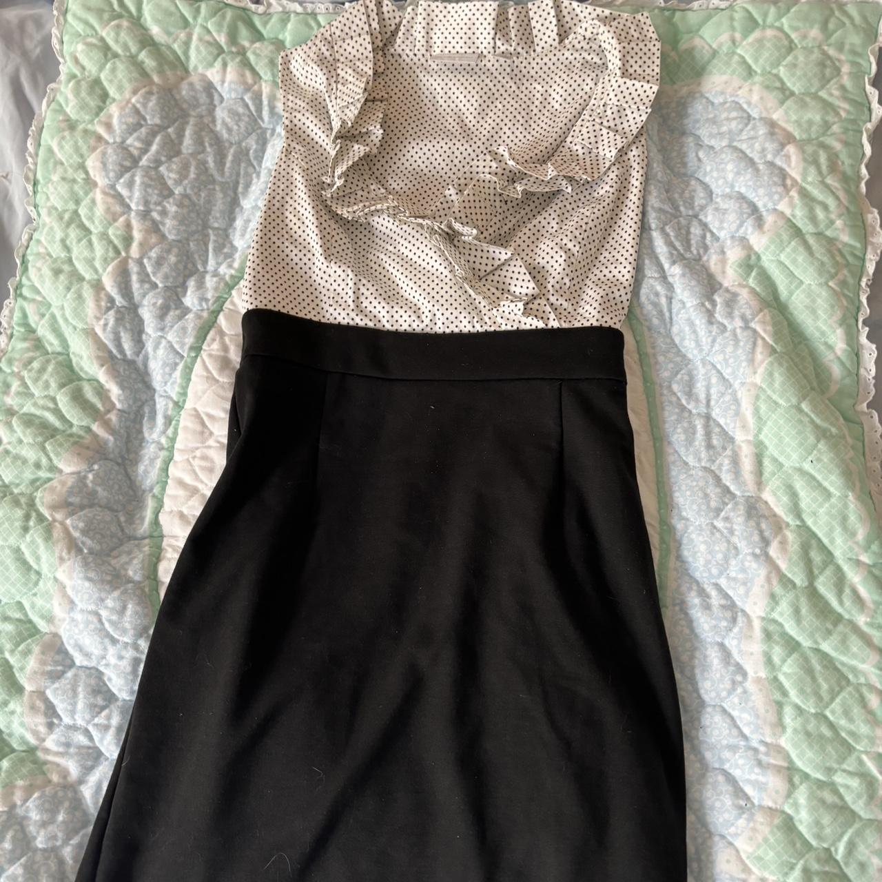 2000s office siren new york and co dress tagged xs... - Depop