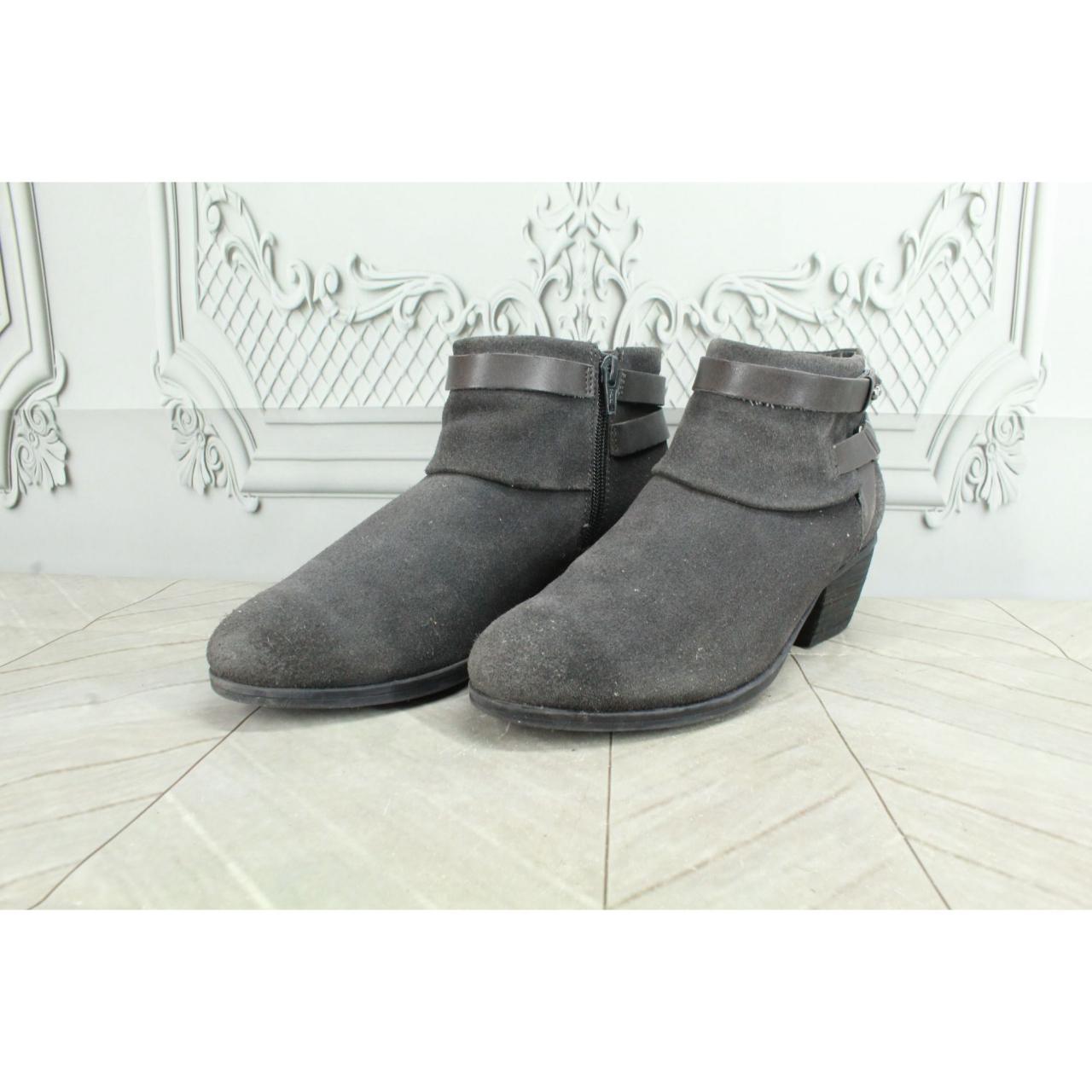 Clarks grey boots on sale womens