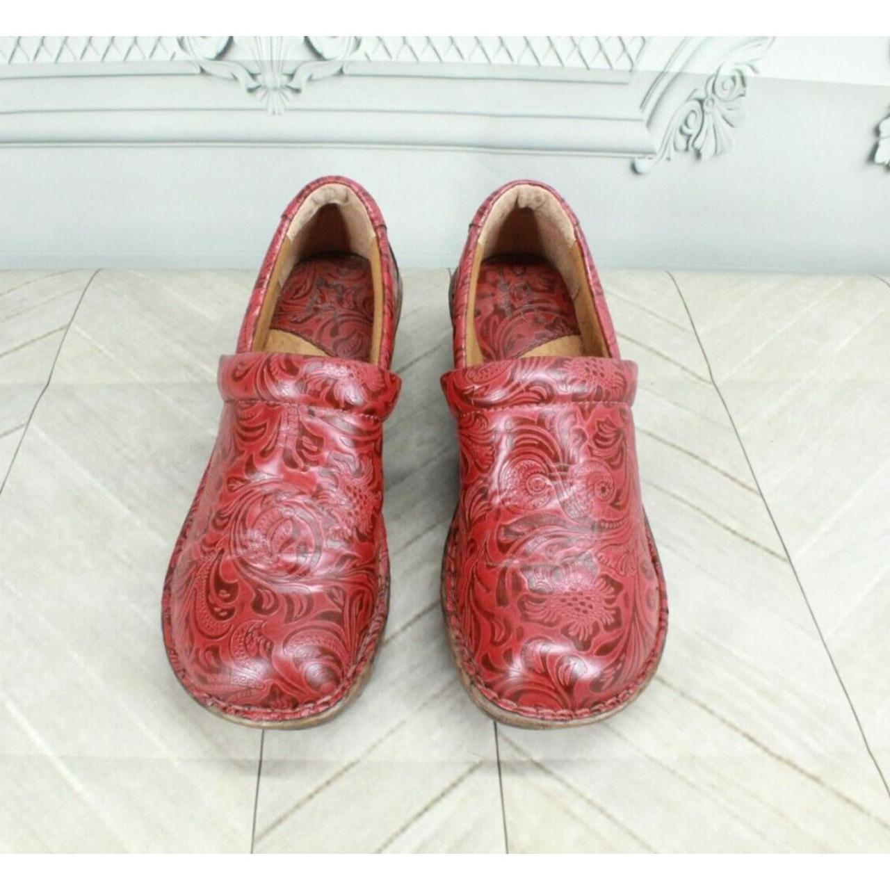 Women's Red Clogs