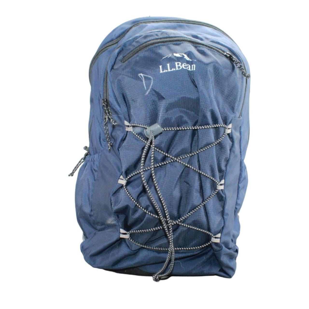 LL Bean Unisex Big Kids Blue Polyester Comfort Carry... Depop