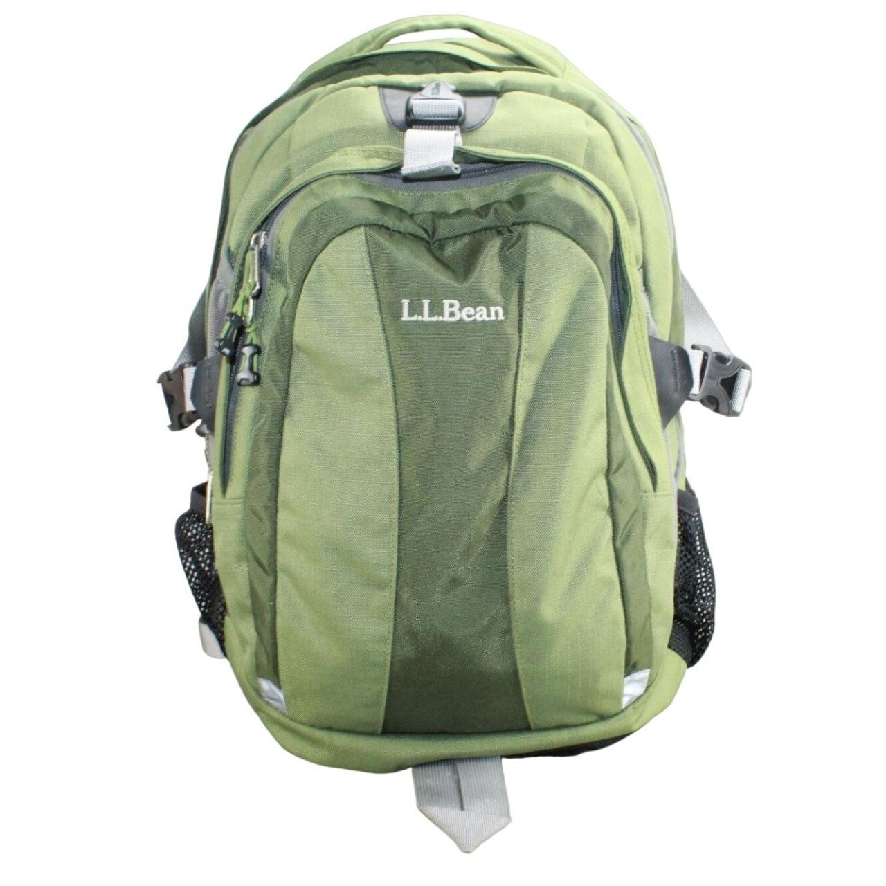 LL Bean Big Kids Weatherproof Olive Green Nylon 32L... Depop