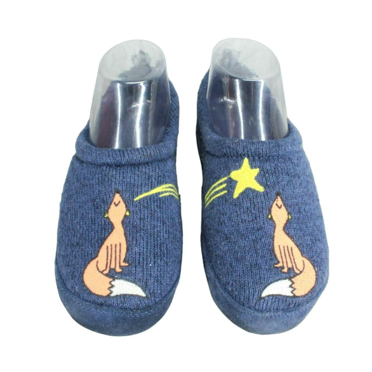 LL Bean Kid's Blue Knit Slip On Sweater Fleece Depop