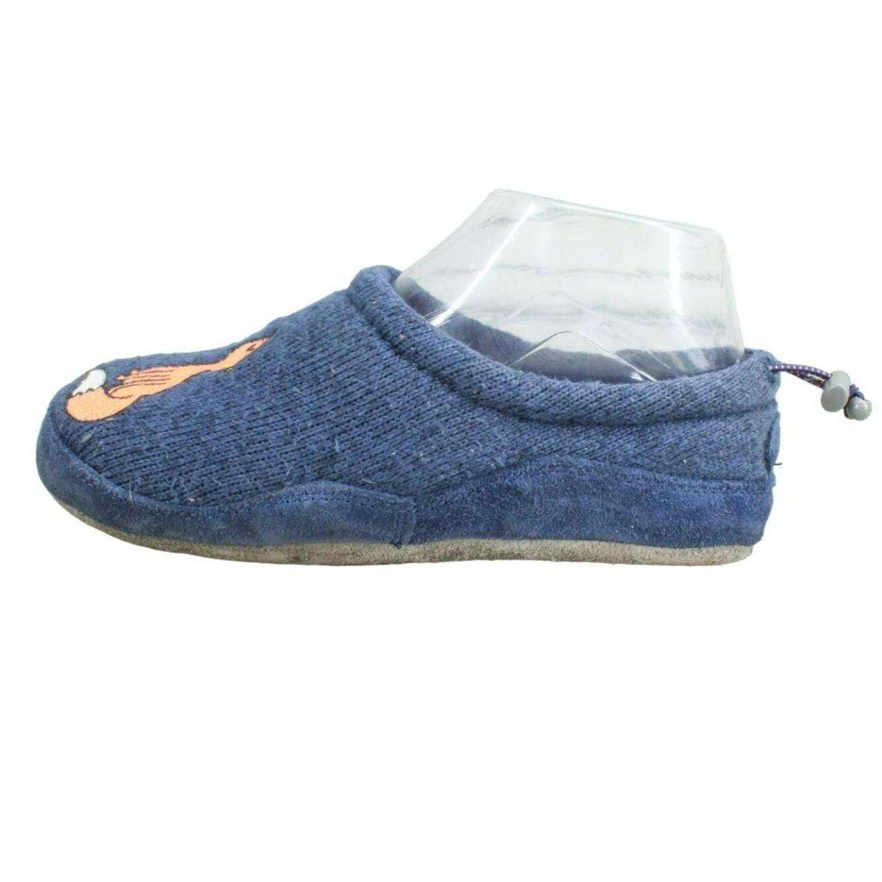 LL Bean Kid's Blue Knit Slip On Sweater Fleece Depop