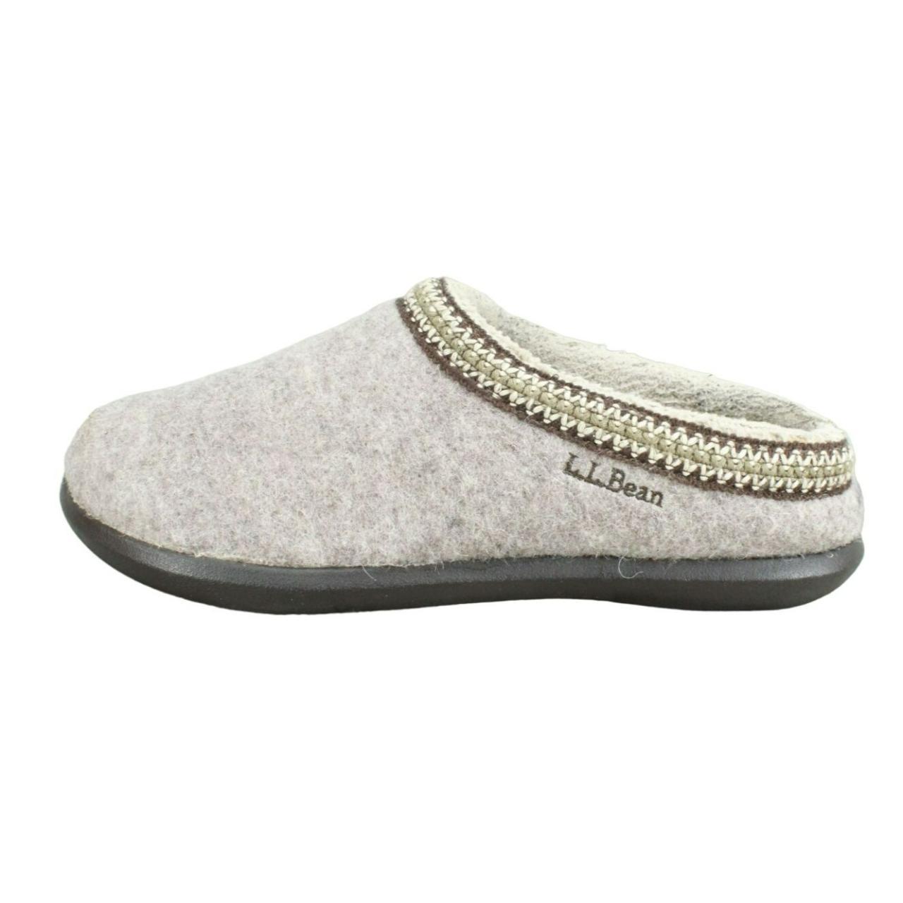 Ll bean clearance wool slipper clog