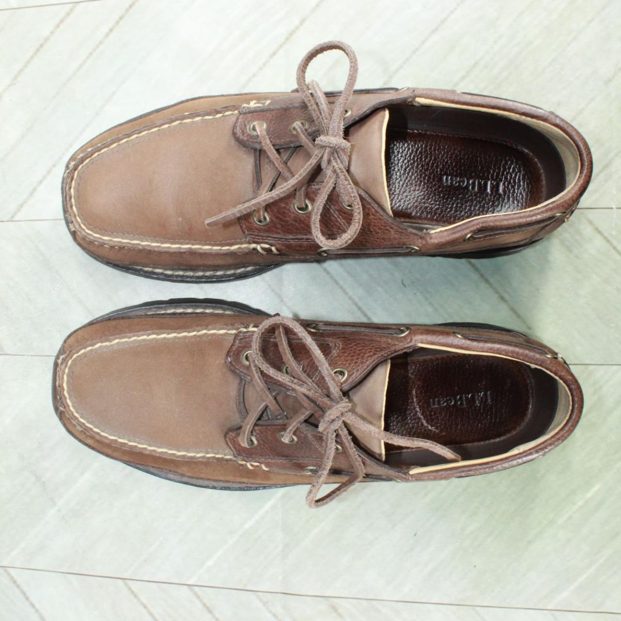 Men's allagash leather handsewn hot sale oxfords