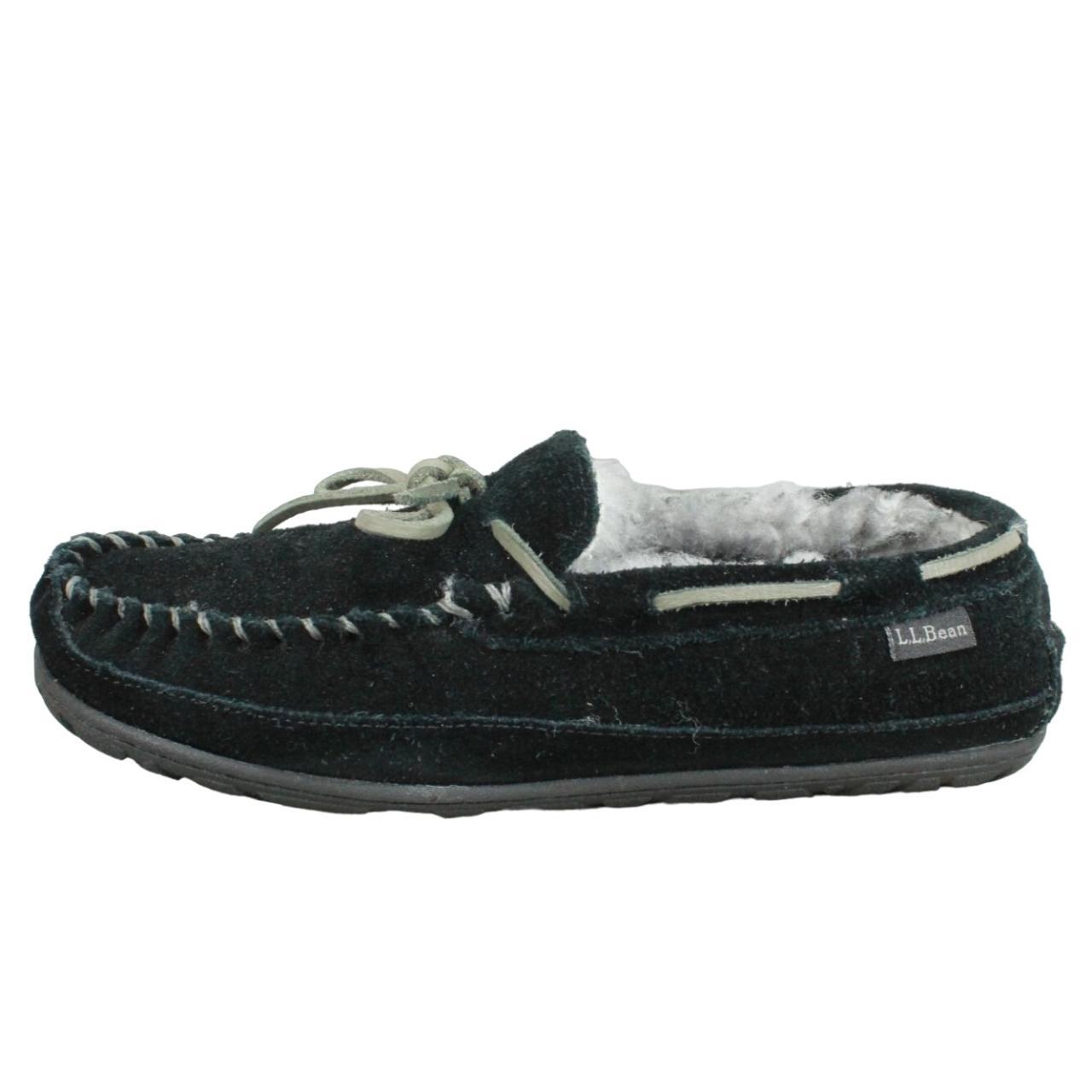 Ll bean black on sale moccasins