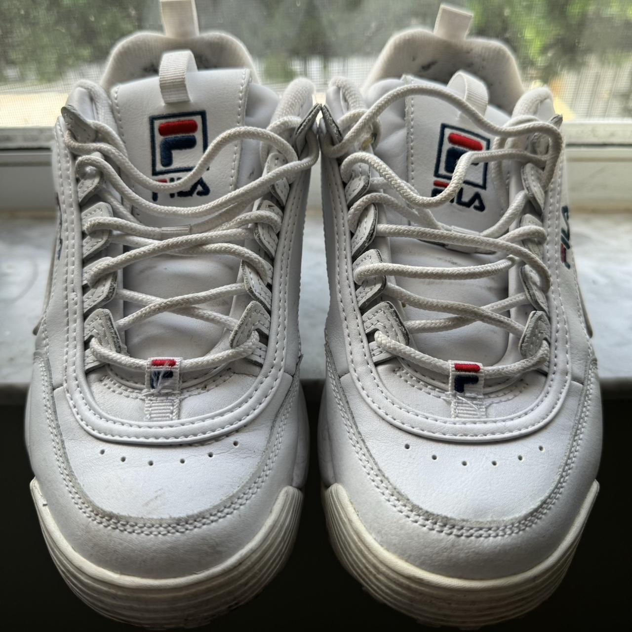 Fila thick sole shoes best sale