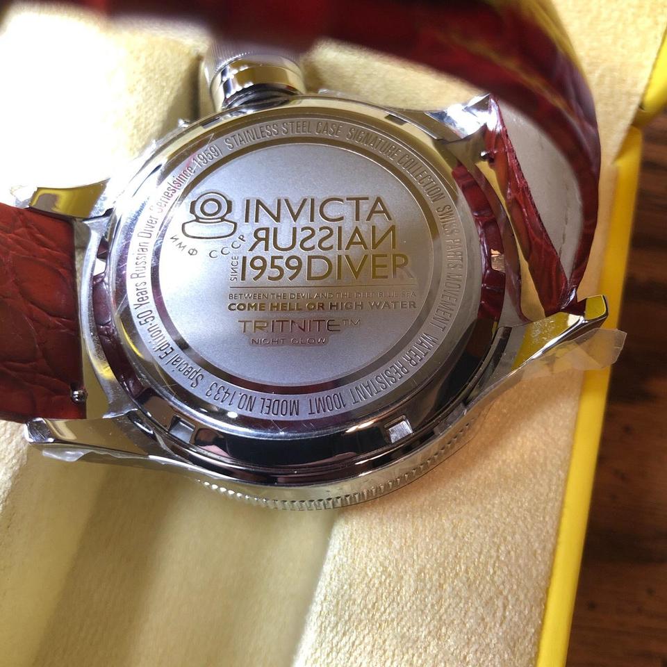 Invicta russian discount 1959 diver tritnite