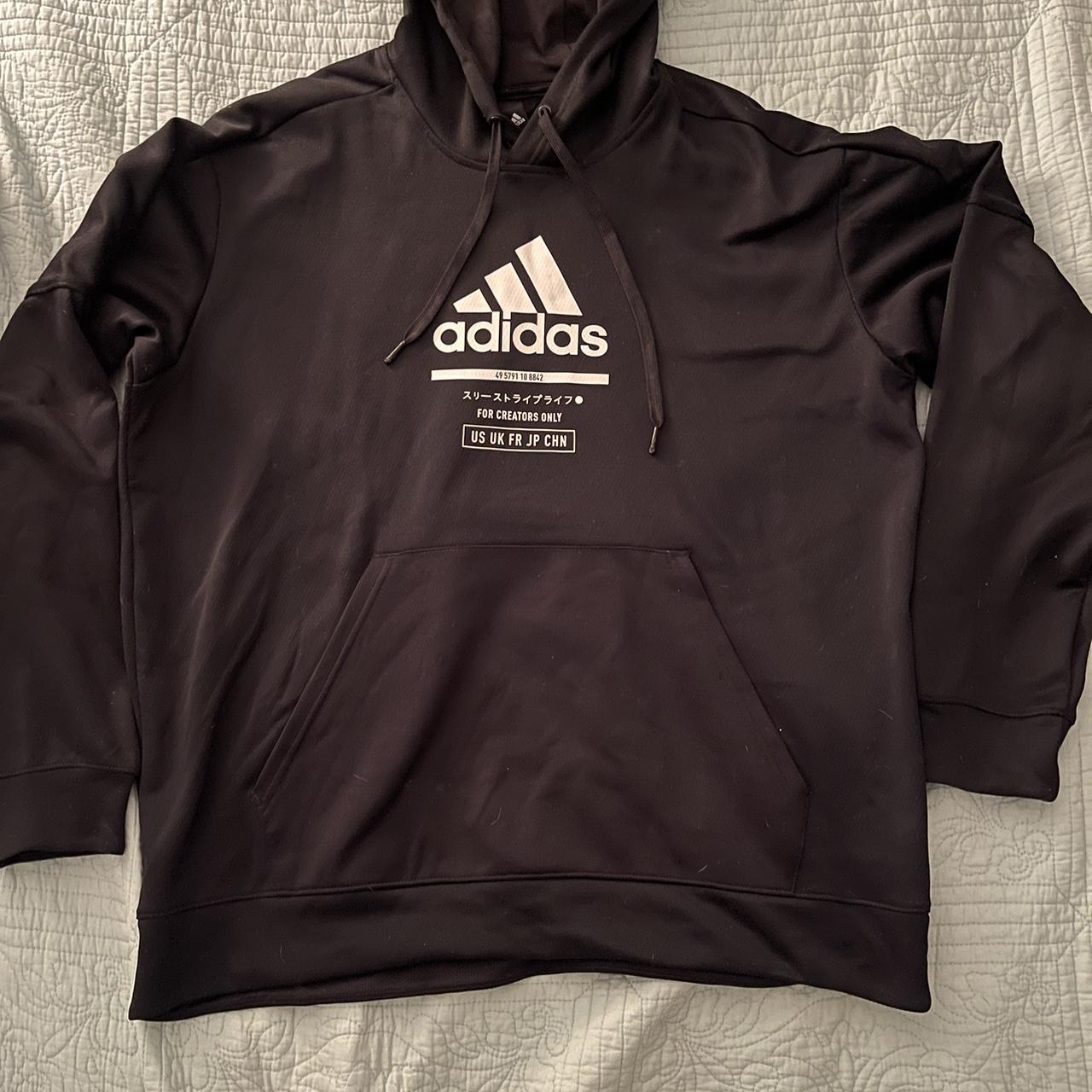 Adidas For Creators Only Climawarm Hoodie Size Large Depop