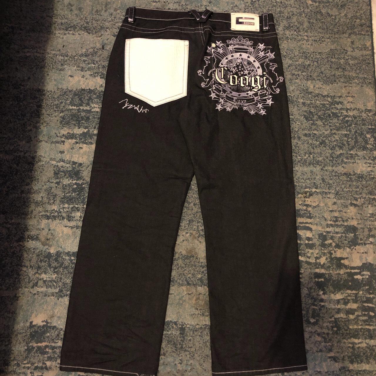 Coogi embroidery jeans W38 L34 Perfect - Depop