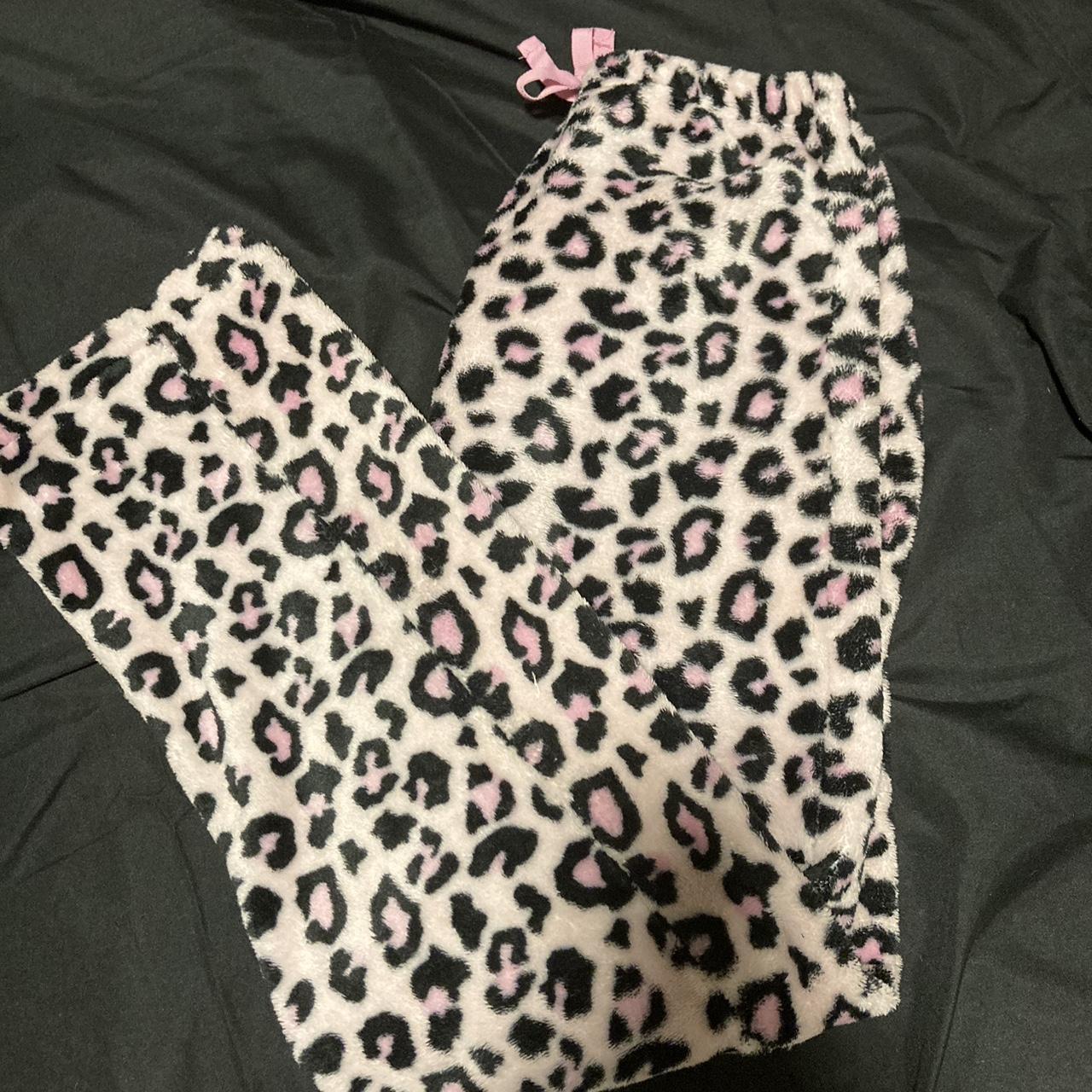 Women's Pink and Black Pajamas | Depop