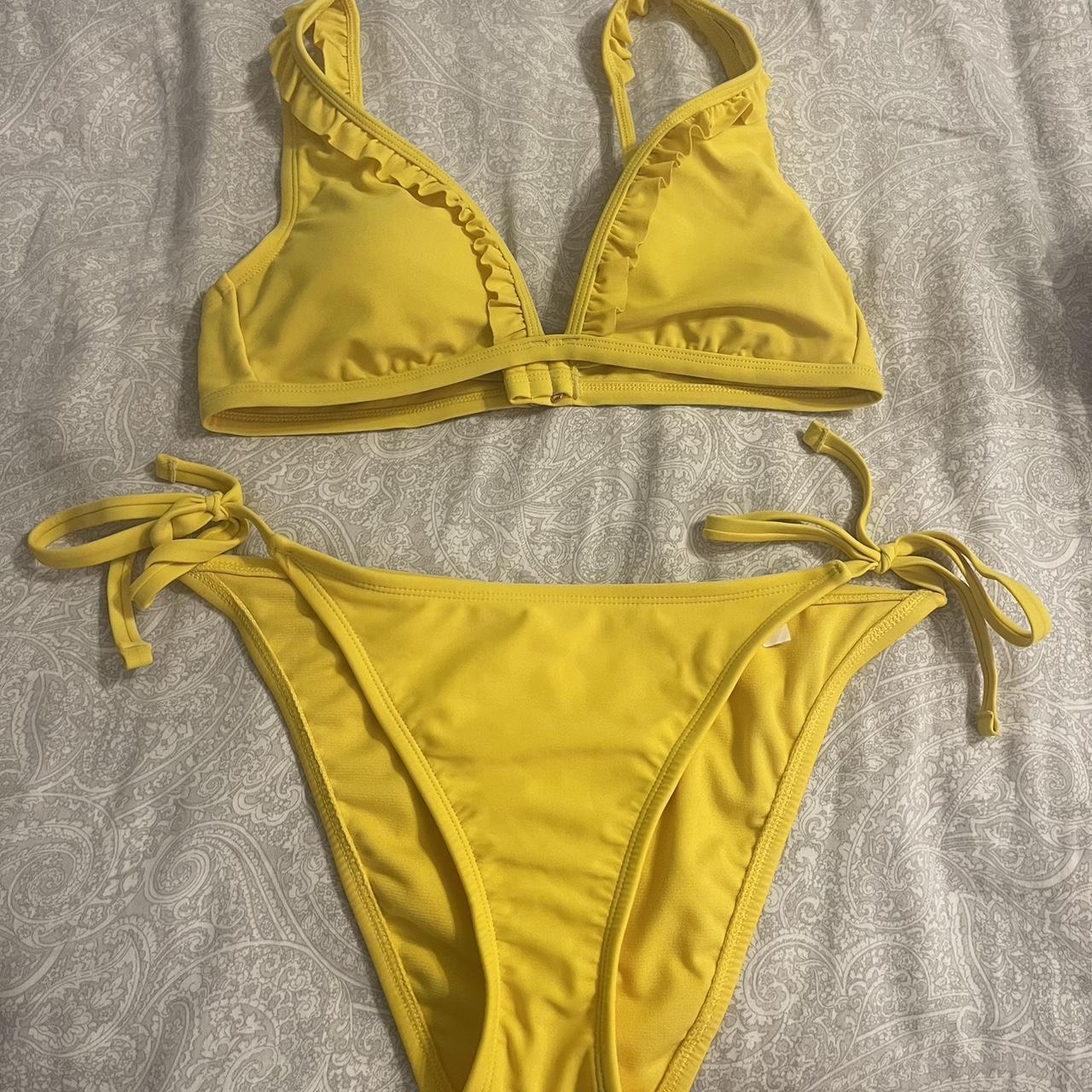 Target Women's Yellow Bikinisandtankinisets Depop
