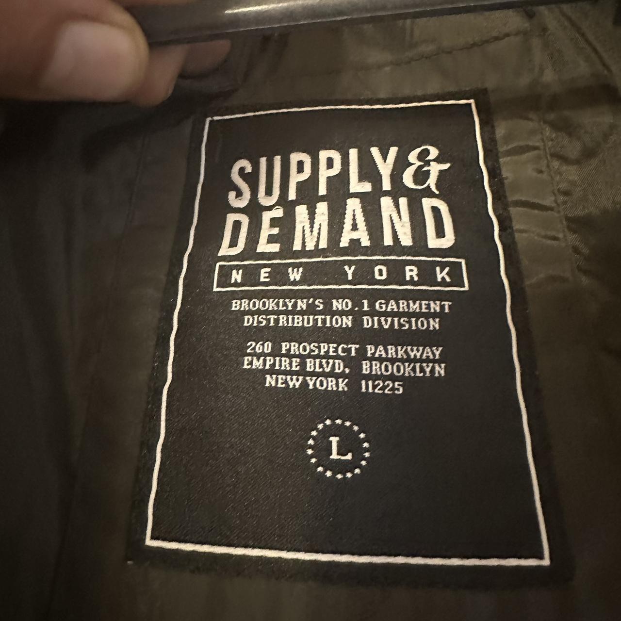 Supply and demand jacket Depop