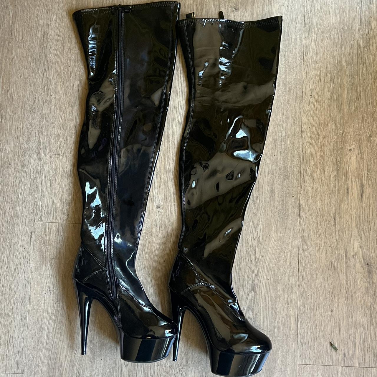 Ellie Ellie Women's Black Boots | Depop