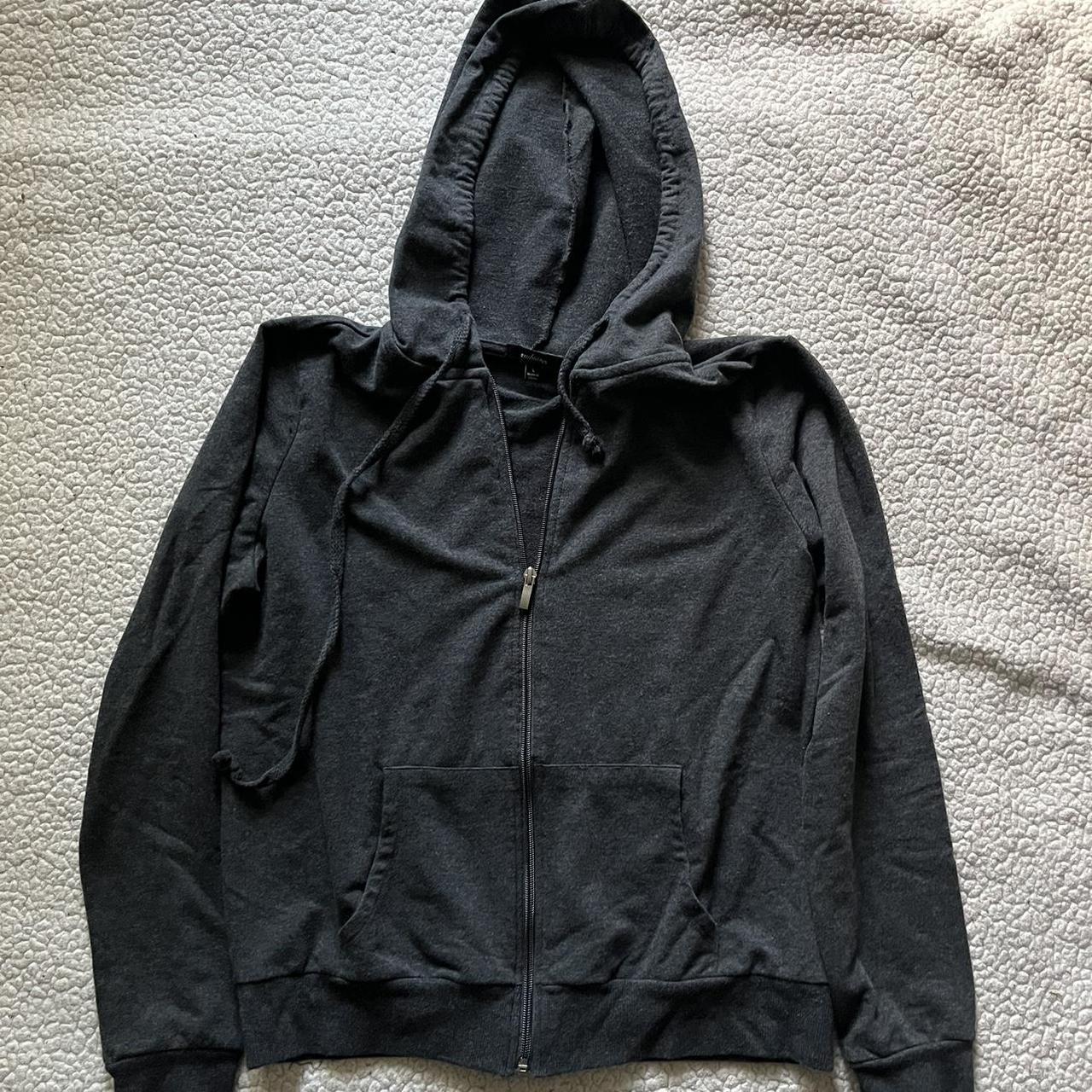 dark grey jacket / size l (depop payment... - Depop
