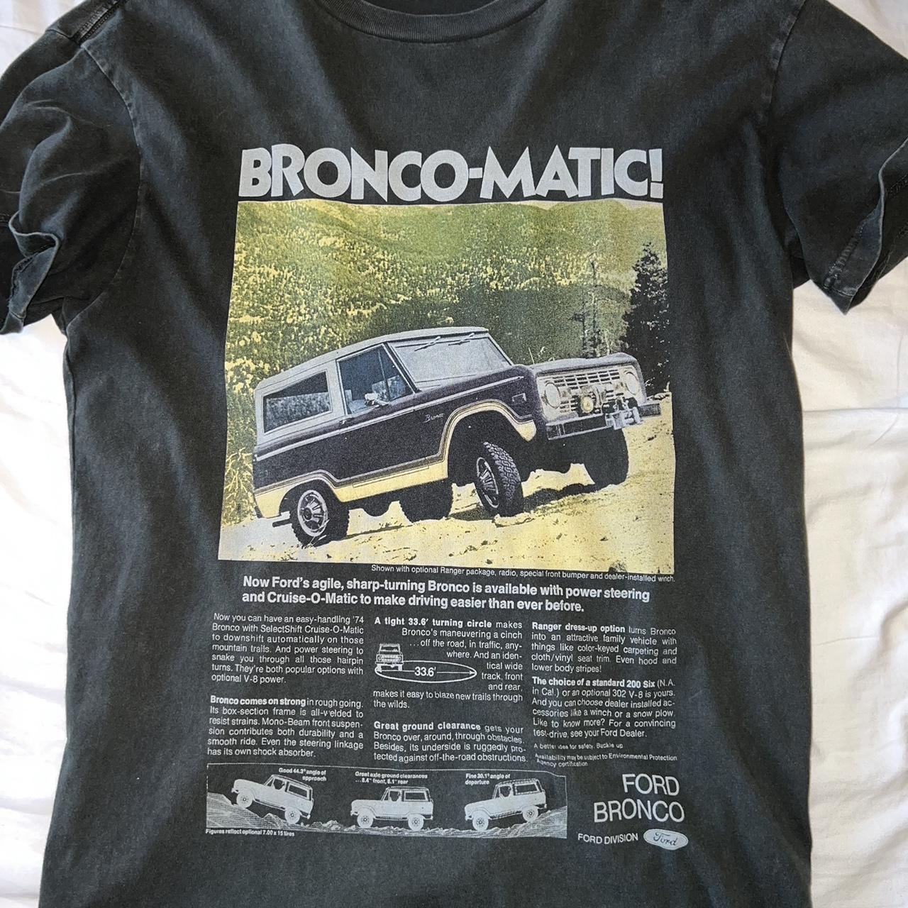 Bronco Brass Tracks T-Shirt Cream - Cream / XX-Large