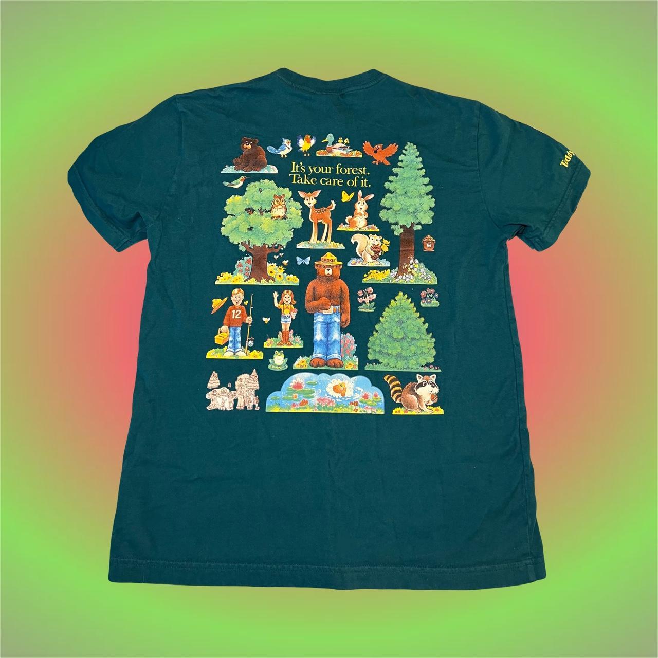 teddy fresh x smokey the bear collab ★ from... Depop