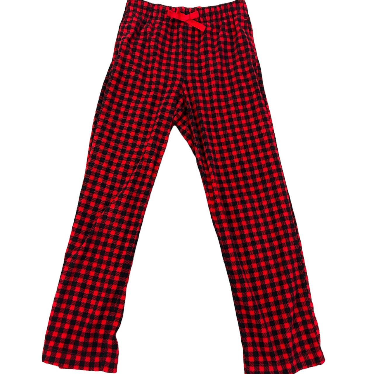 Red and Black Plaid Pajama Pants / 10/10 / These... Depop