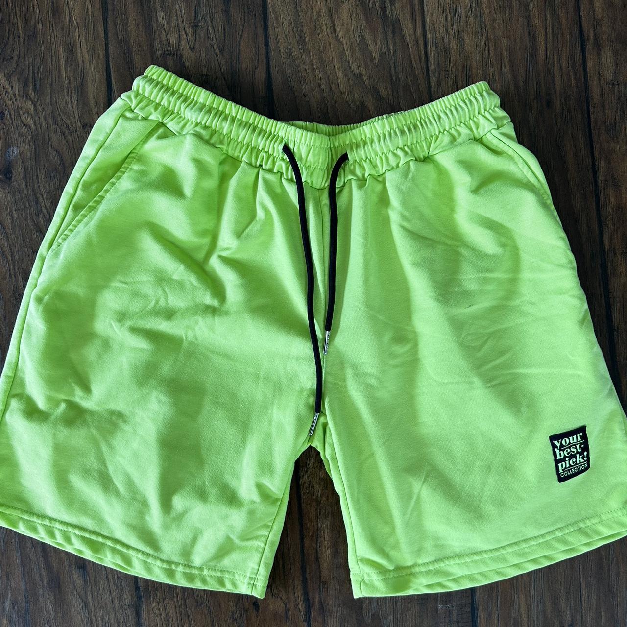 SHEIN Men's Yellow Shorts | Depop