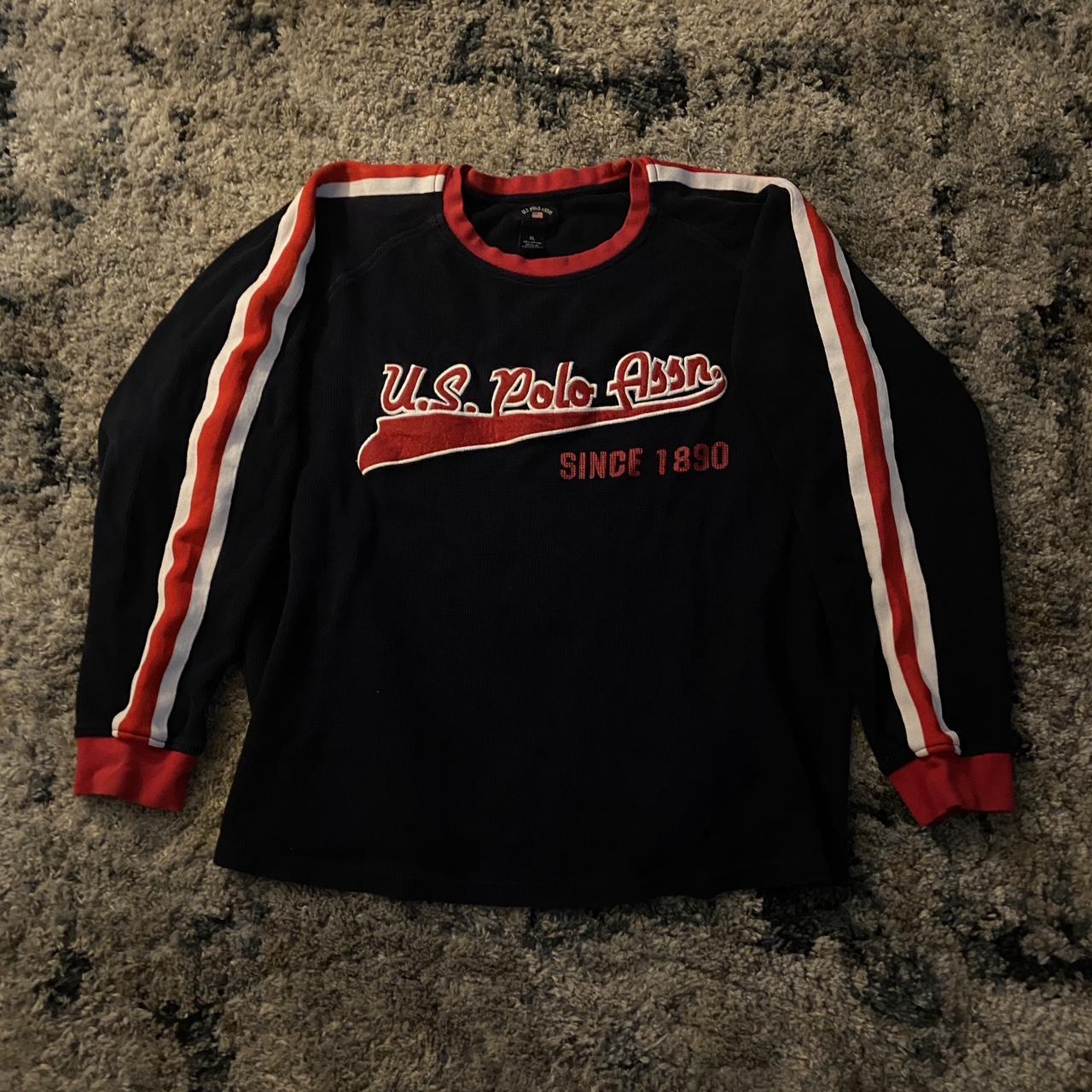 polo assn waffle knit thermal heavyweight