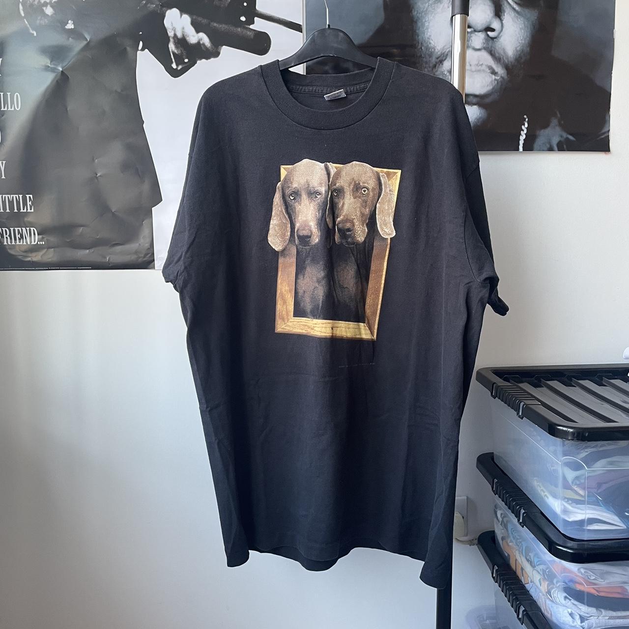 Vintage 90s William Wegman Single Stitch T-shirt... - Depop