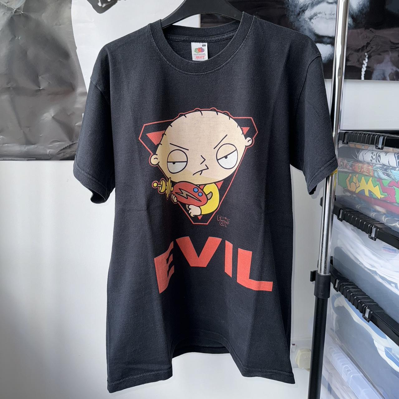 Vintage Family Guy Men's Medium T-shirt Stewie | Depop