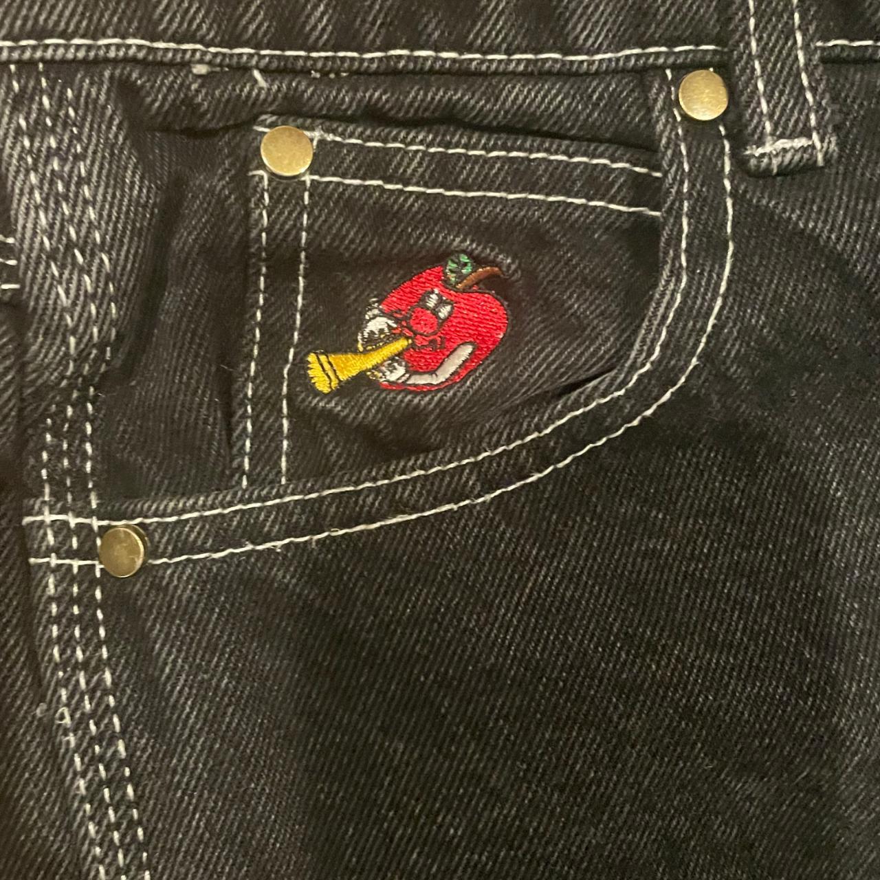 Butter Goods Men's Black Trousers Depop