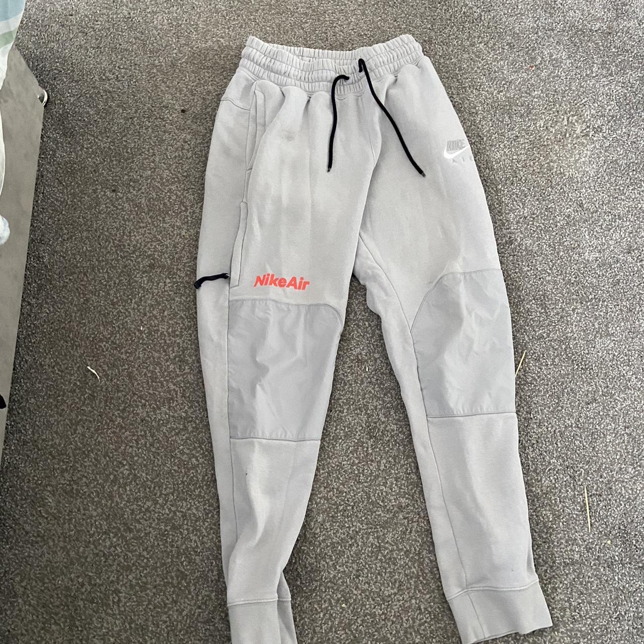 mens small grey nike joggers