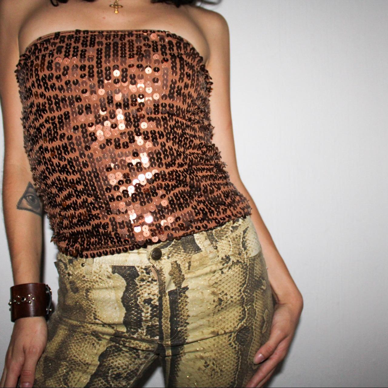 Adult Sequin Bandeau Top