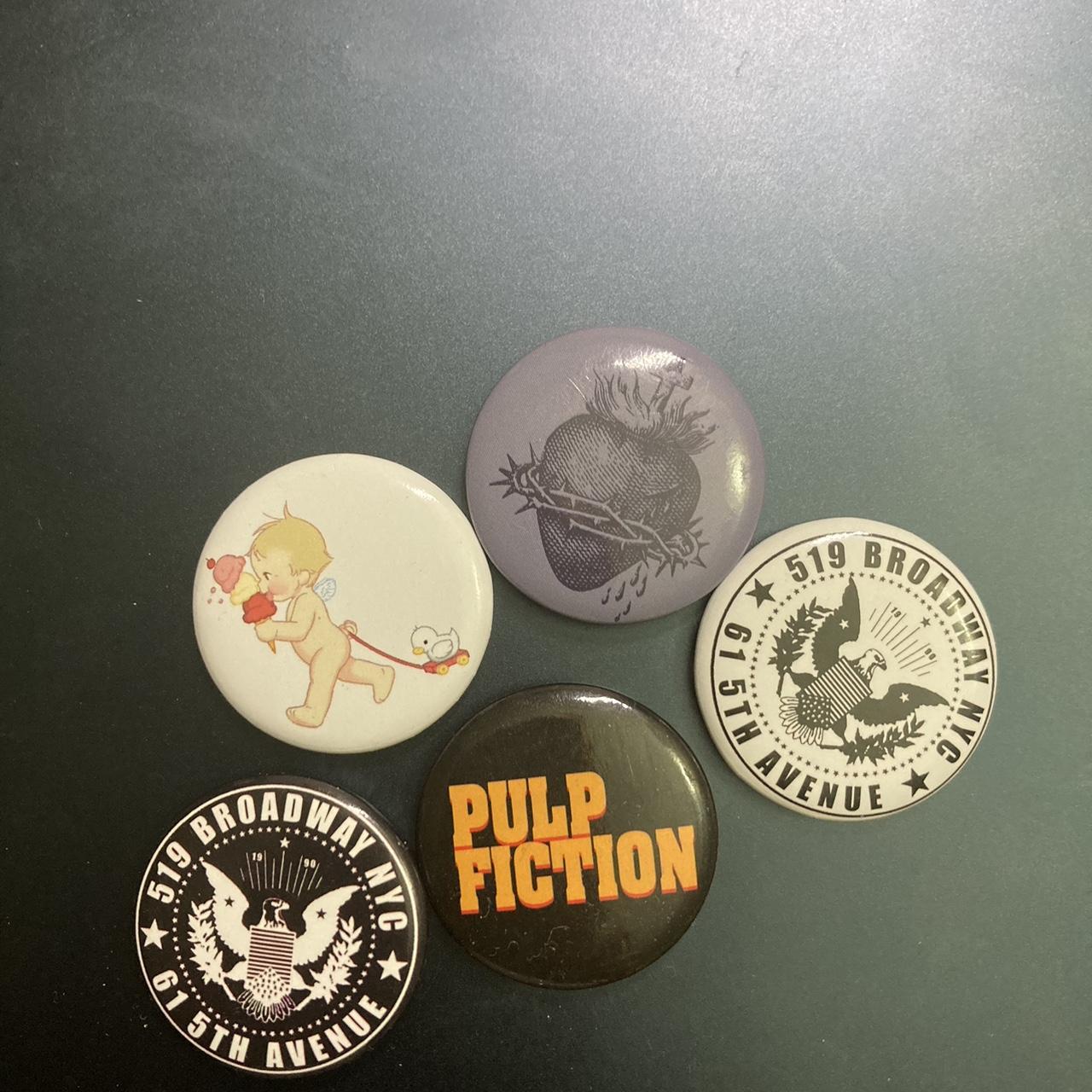brandy melville Pins (you get all 5) Depop