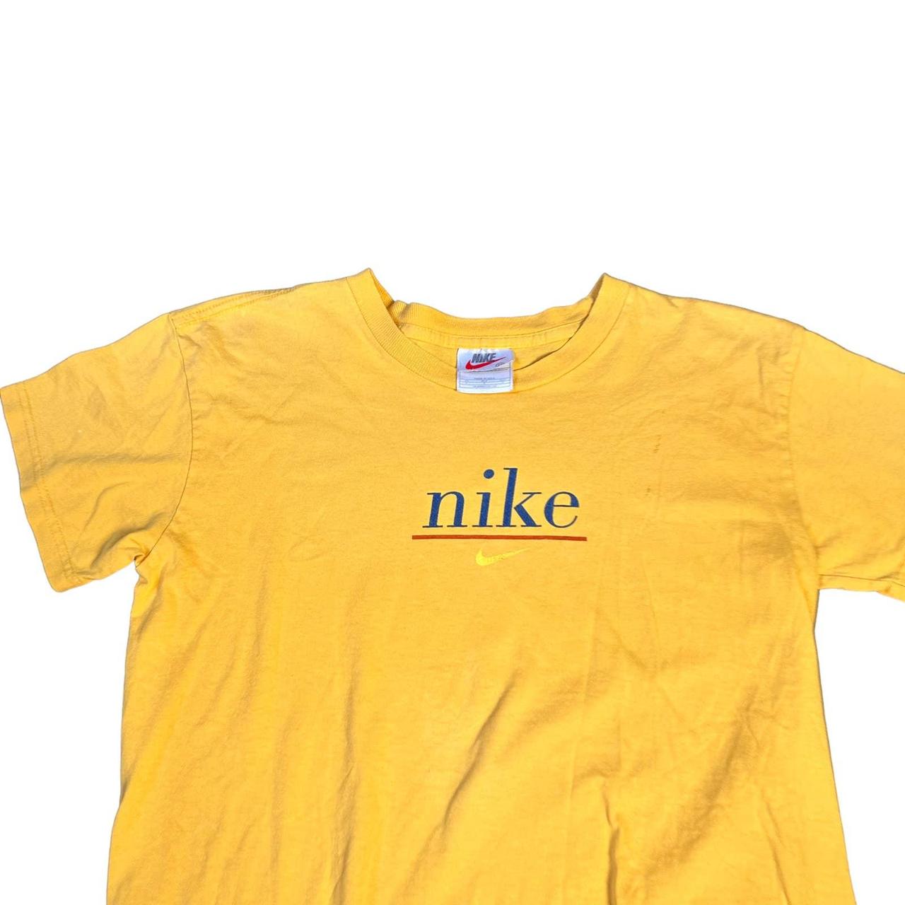 womens yellow nike shirt