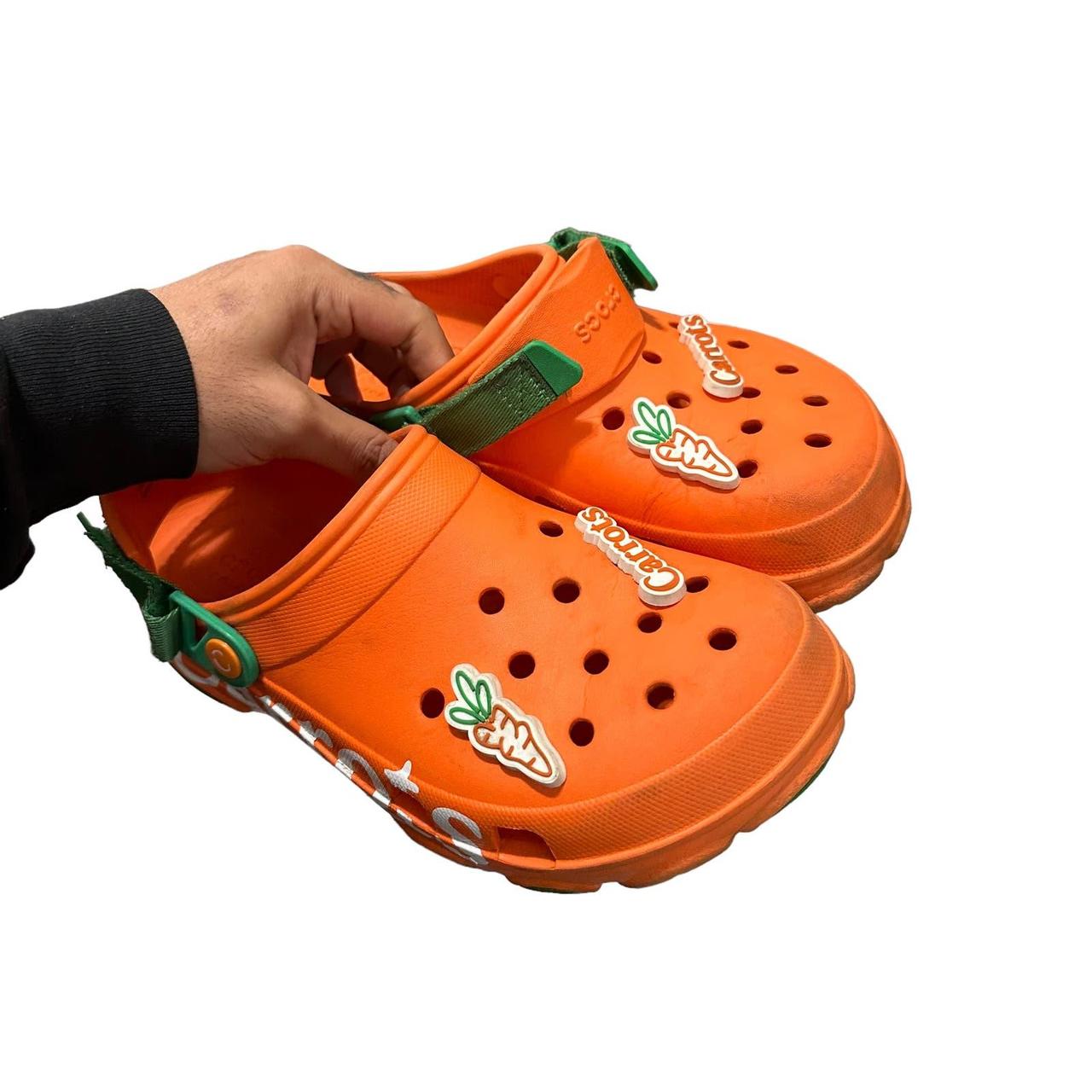 Crocs carrot Depop