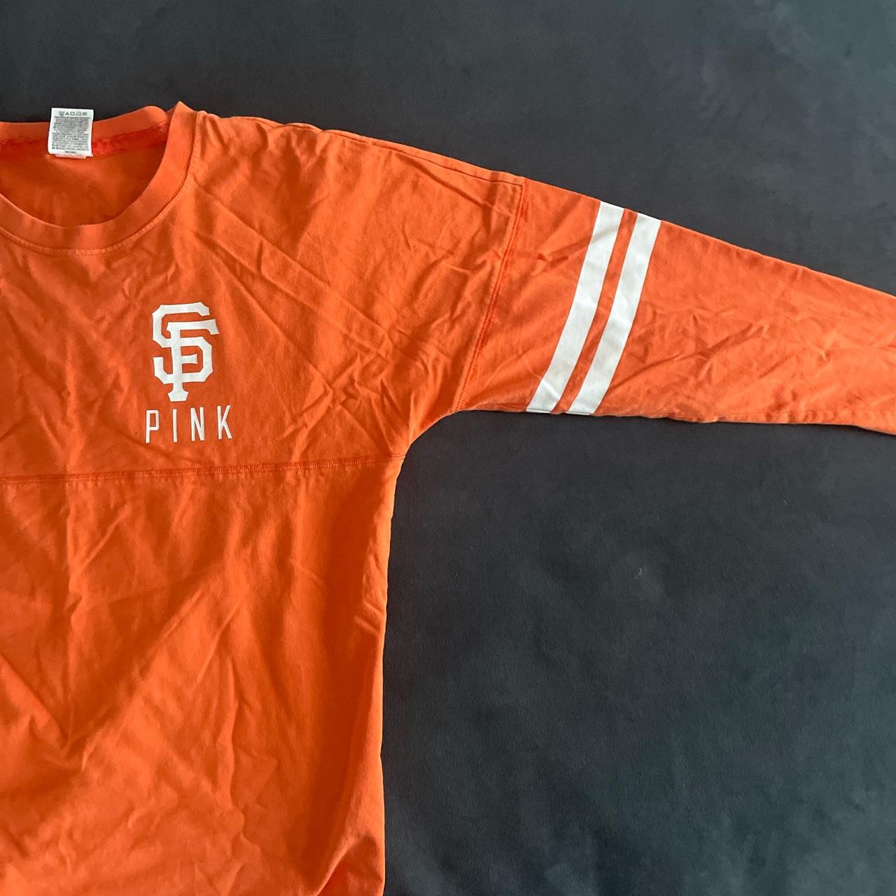 PINK SF Giants jersey. Great condition! #giants - Depop