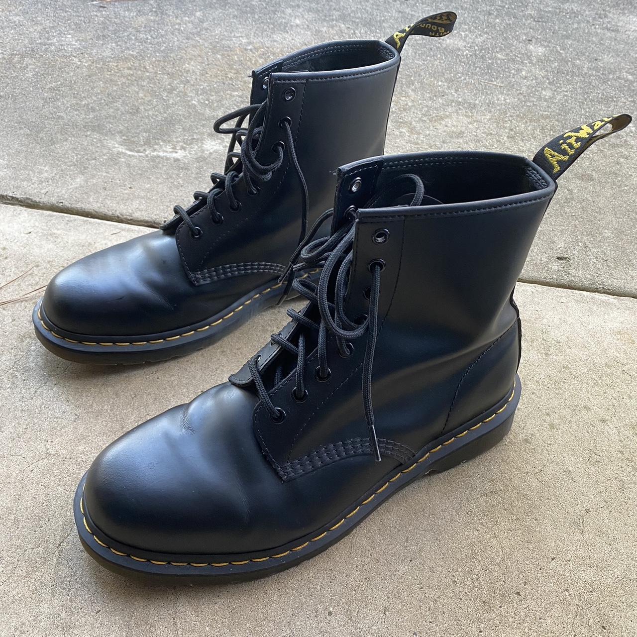 Doc Martens 1460 - Size US M 11 gently used, slight... - Depop