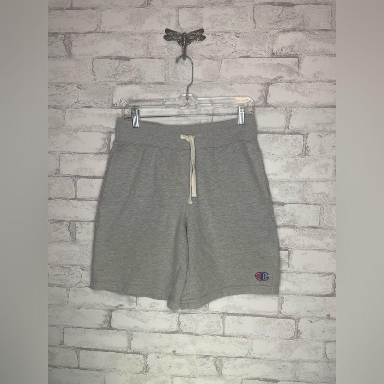 Grey champion sweat discount shorts