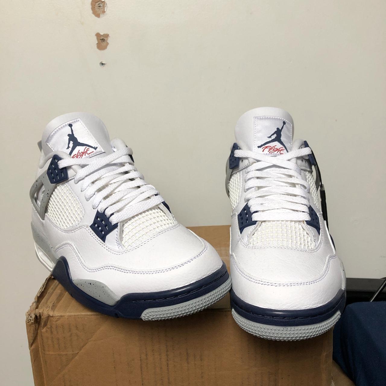 jordan 4 navy blue