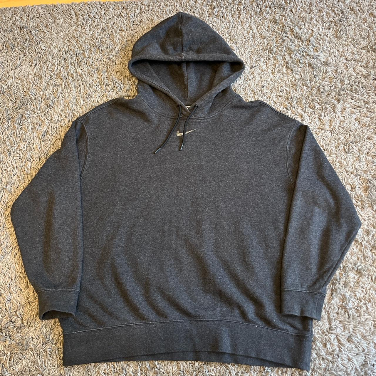 centre swoosh nike hoodie