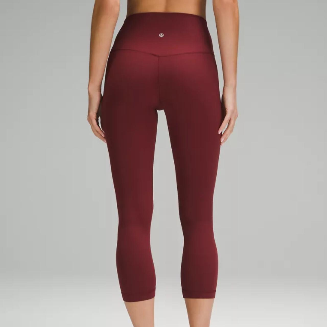 Lulu lemon align high rise crop 23” 3/4
