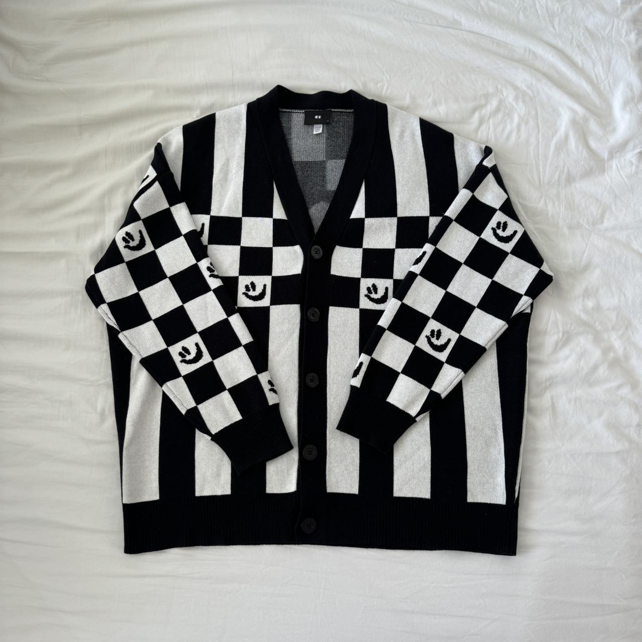 Lazy oaf checkerboard cardigan hotsell