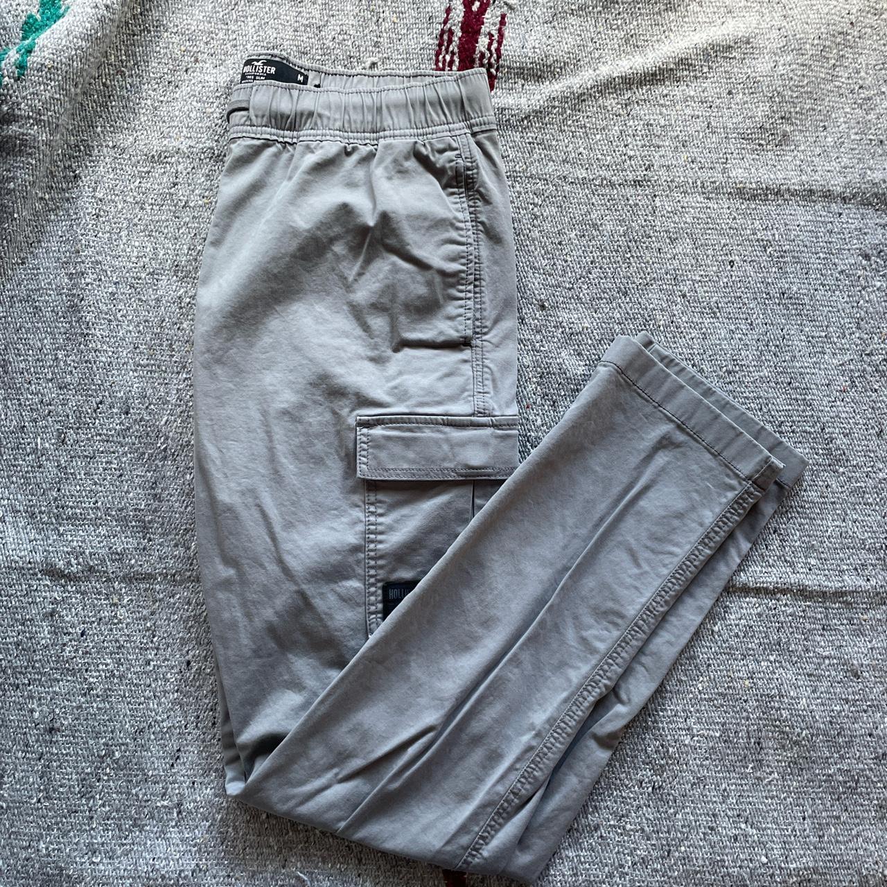 Hollister cargo trouser in grey