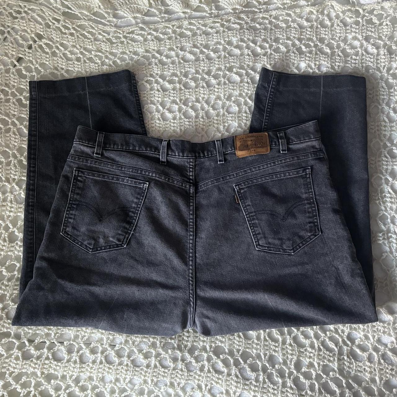 LEVIS black baggy jeans SIZE 44x34 perfect