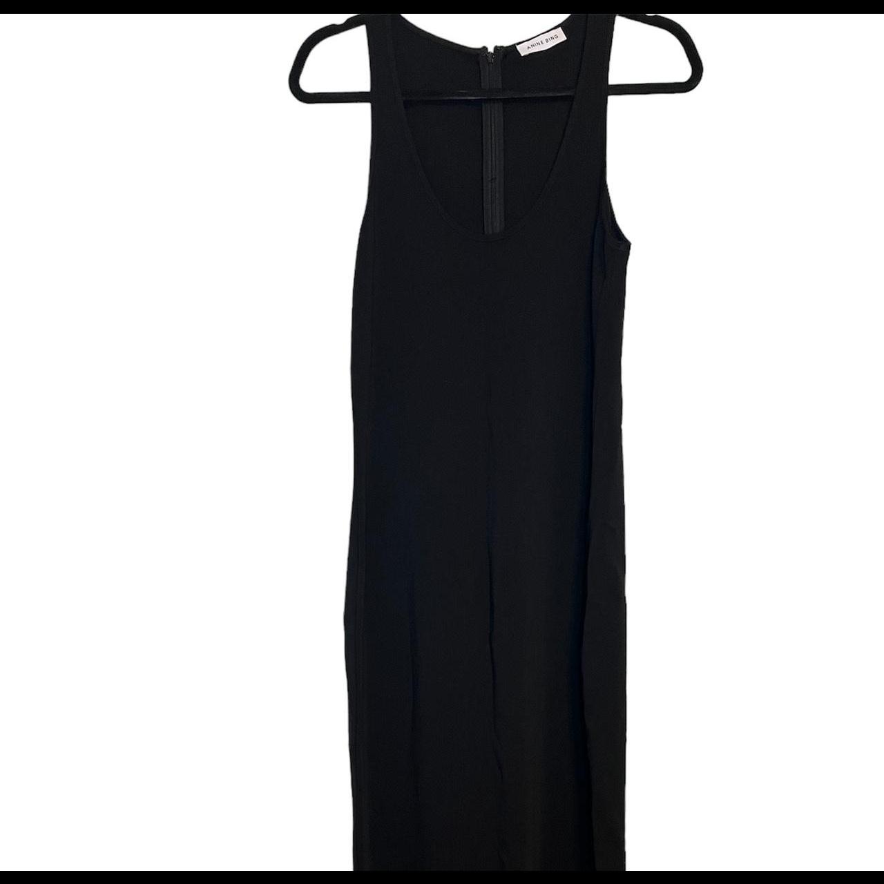 Anine Bing Keaton Scoop neck Tank Maxi Dress Depop