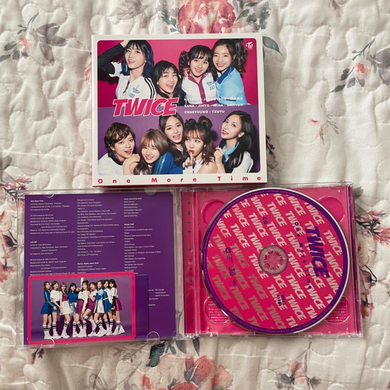 ストア ワンモアタイム twice cd