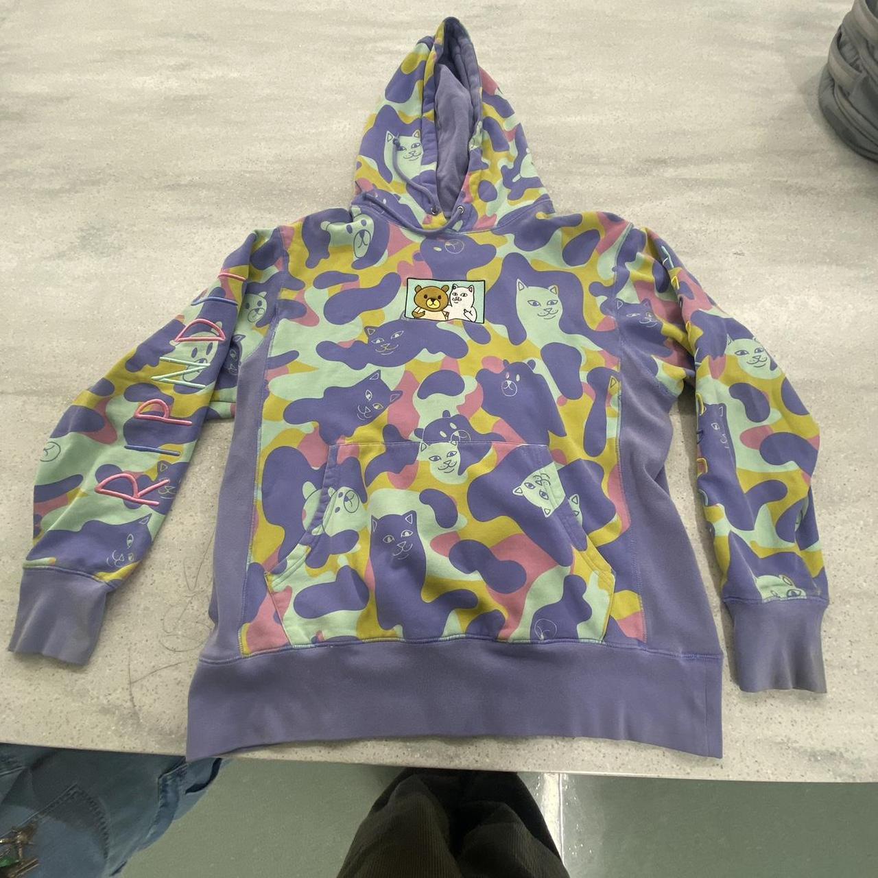 Ripndip x store teddy fresh hoodie