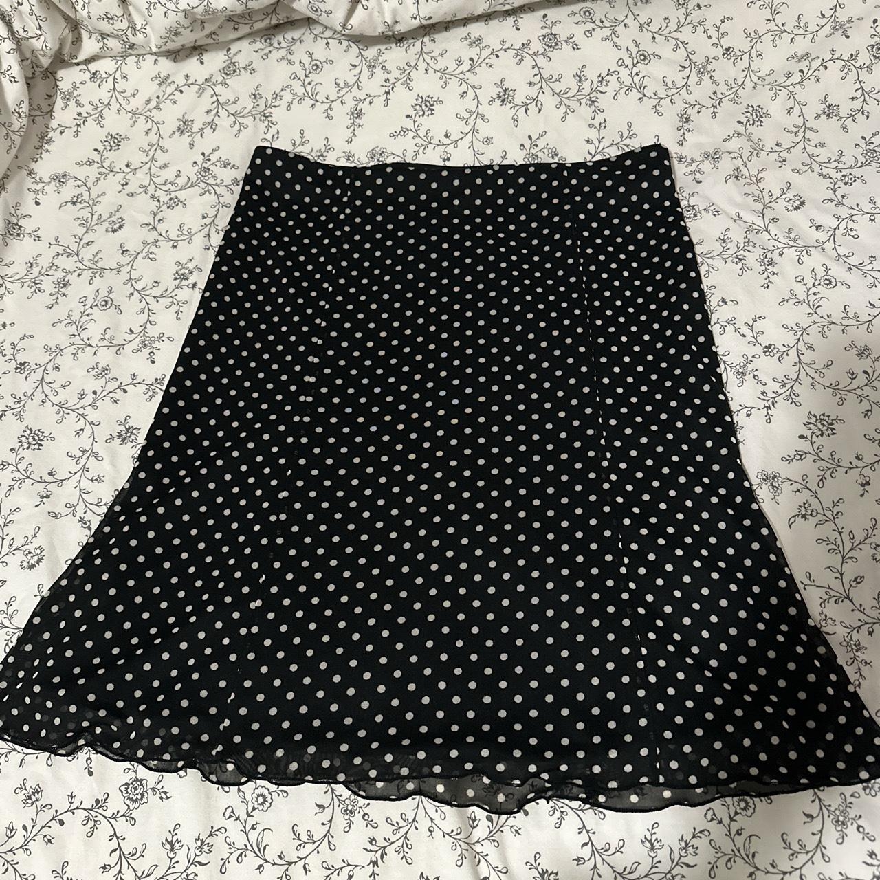 Express polka cheap dot skirt