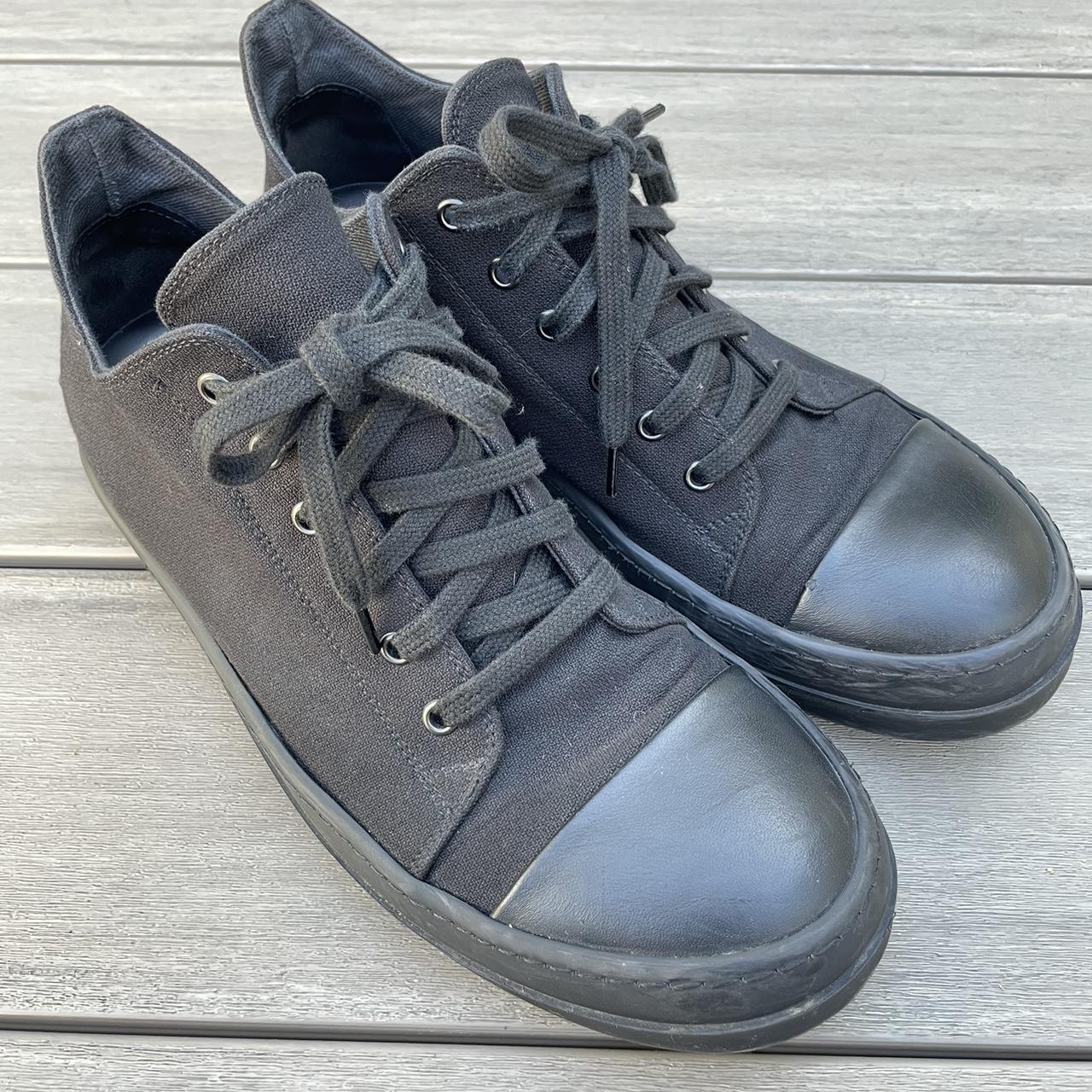 Rick Owens DRKSHDW Men's Black Trainers | Depop