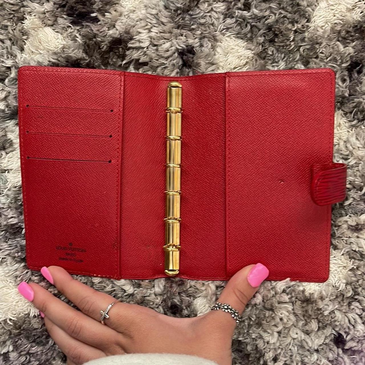 Louis Vuitton, Bags, Louis Vuitton Epi Red Agenda Pm