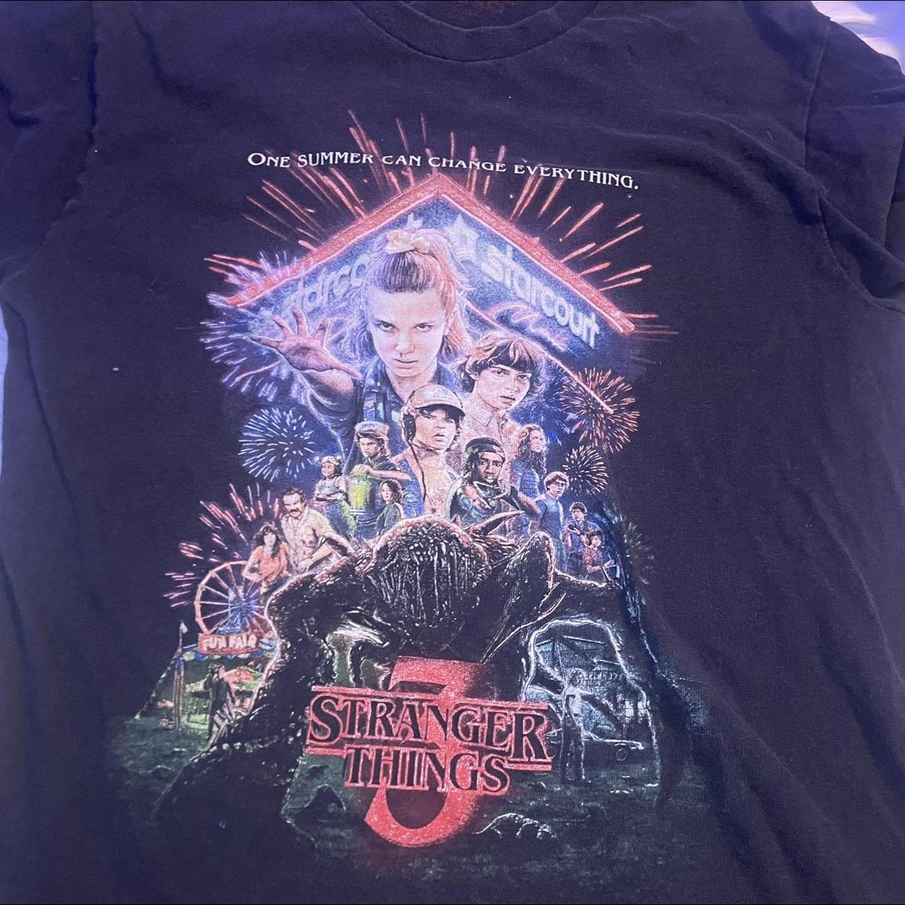 Stranger Things Season 3 Shirt Size Small Depop